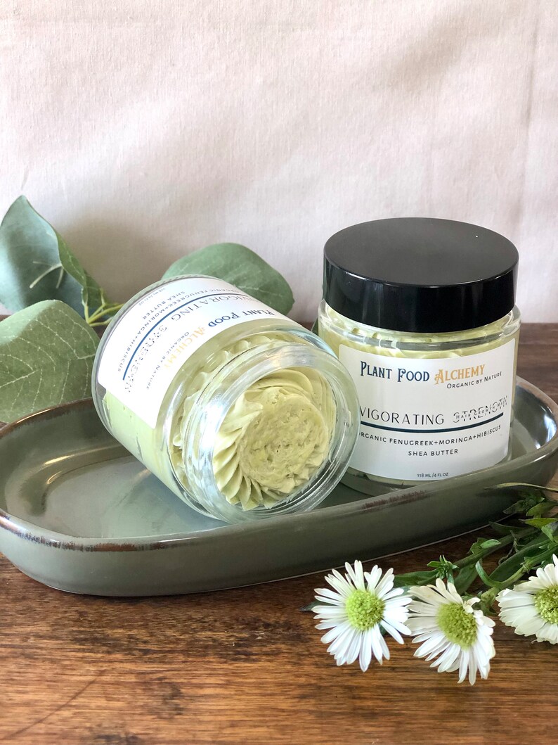 Moringa Hair Growth Butter Whipped Shea Butter for Hair Ayurvedic Hair