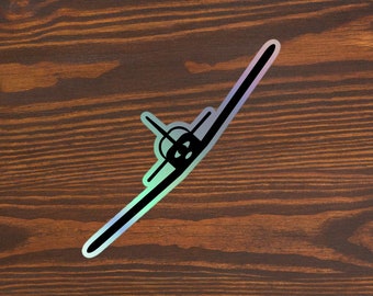The Cherokee Sticker | Piper Cherokee Holographic Sticker