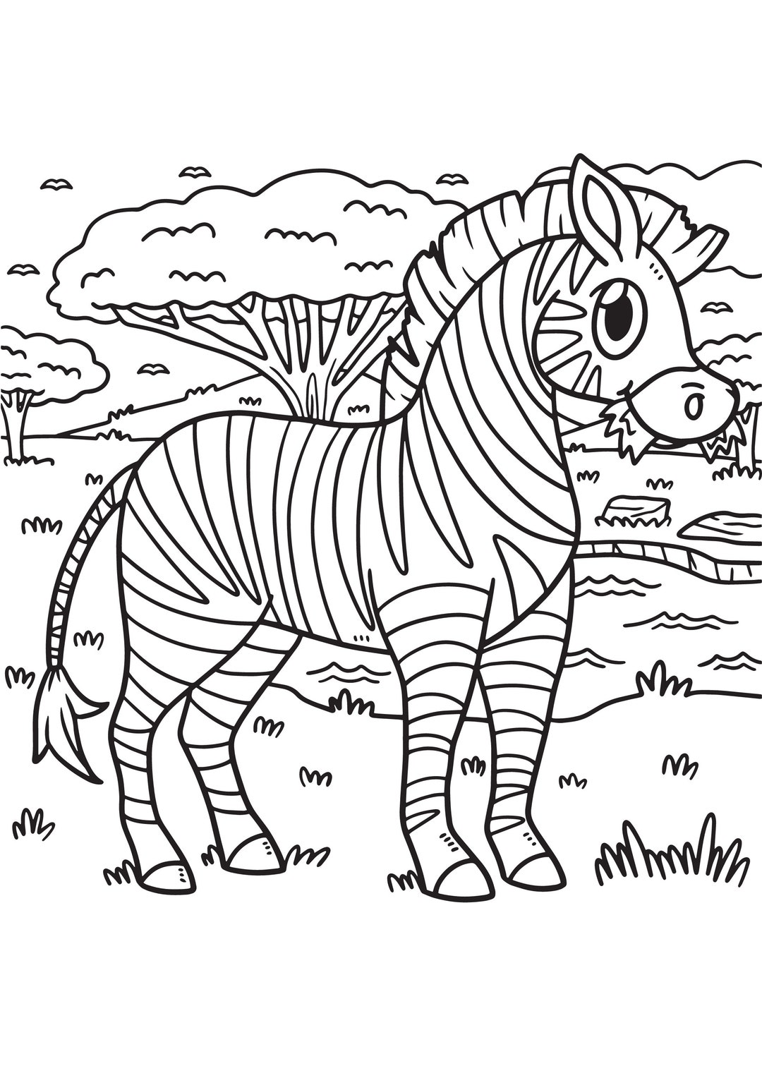 Printable Animal Colouring Sheetsprintable Activity Bundlecolouring