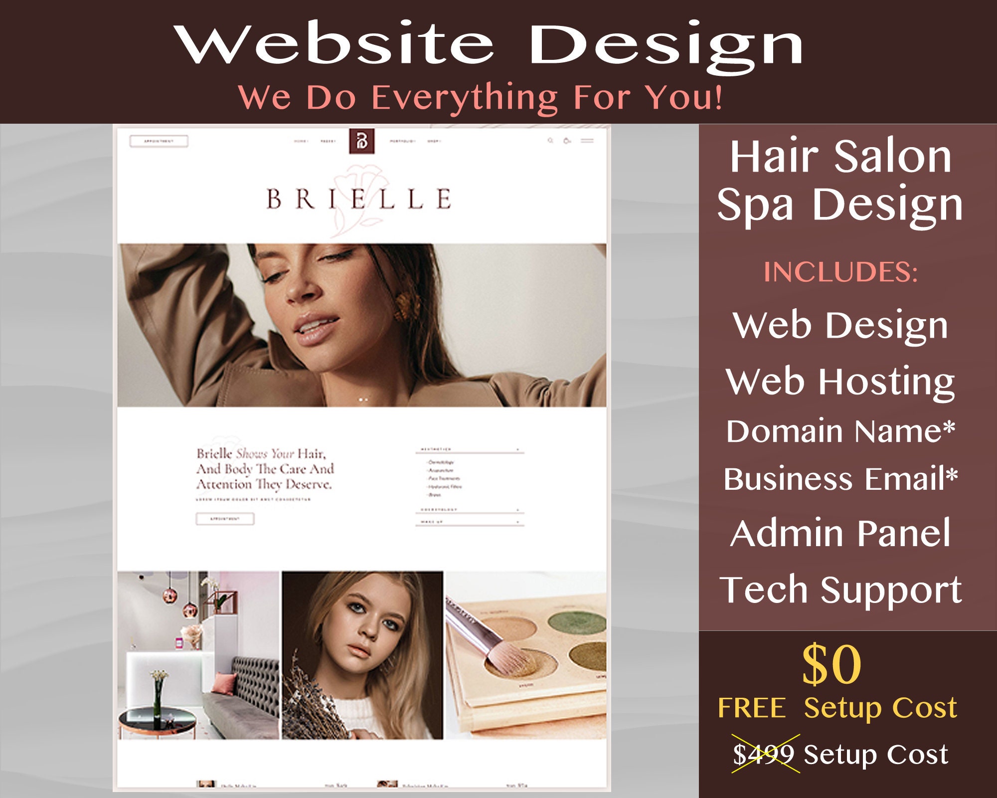 Salon WordPress Template - Etsy Ireland Salon WordPress Template - Etsy Ireland