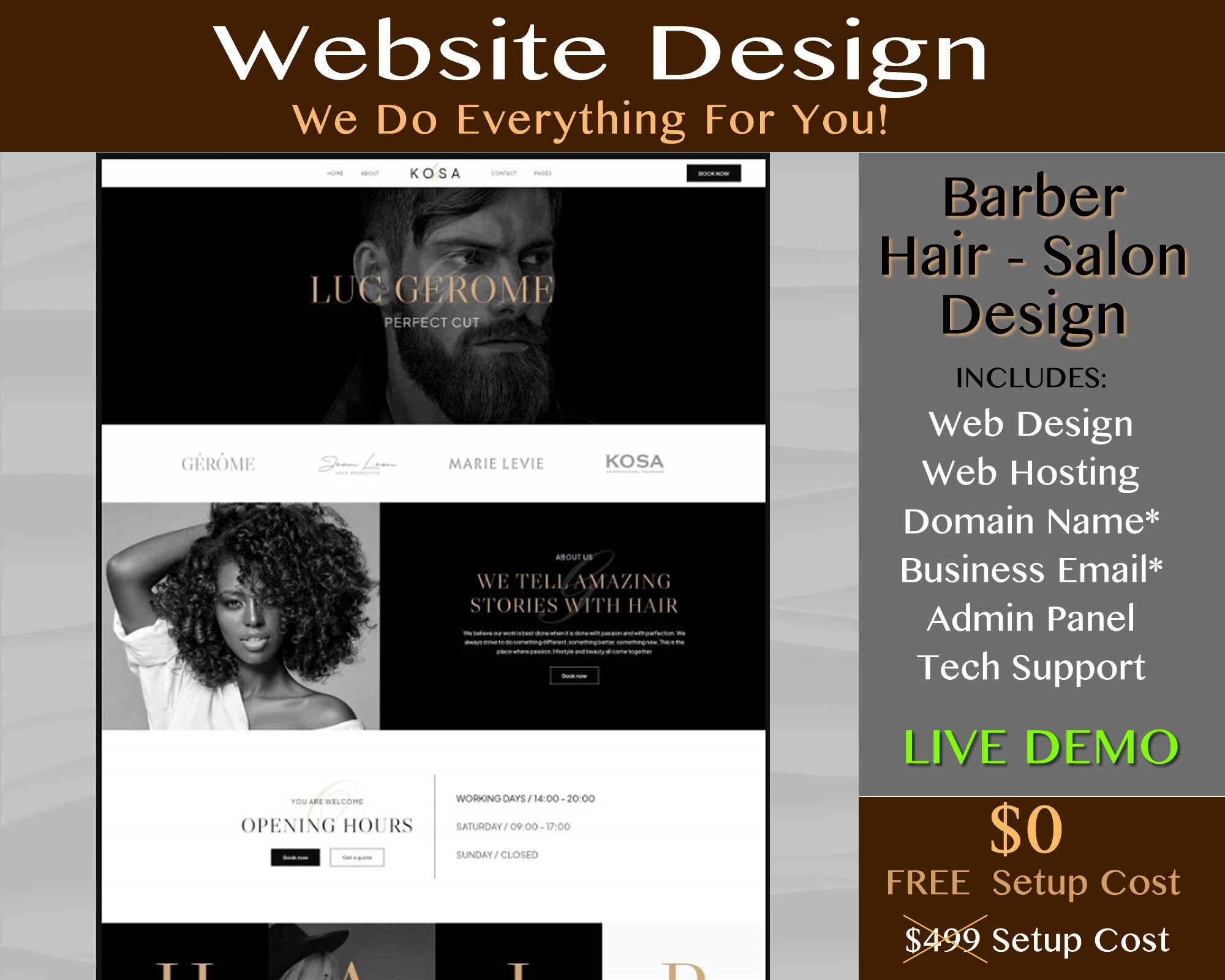 Hair Salon Website Template Wix Website Template Hair - Etsy Hair Salon Website Template Wix Website Template Hair - Etsy