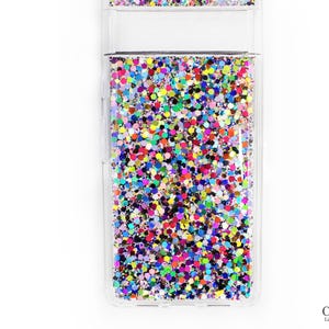 Rainbow Bling Holographic Glitter Phone Case: Bling Sparkle Cover