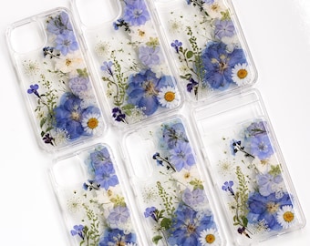 Pressed flower Unique Cover case for IPhone 16 15 14 13 12 11 Pro Max Mini Plus SE, Samsung s24 s23 s22 s21 Ultra,Pixel 7 8 6 pro 8a 7a 6a 9