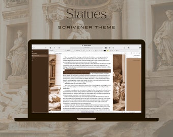 Statues Scrivener Theme | Scrivener Themes | Mac OS