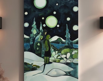 アラスカ先住民アート、ネイティブアメリカンの版画、アレウト族アート