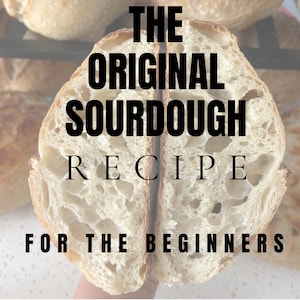 Traditionelles handwerkliches Sauerteigbrot und Starterrezept mit Zeitleiste, Anfängerfreundliches Rezept, Schritt-für-Schritt-Rezept, Sauerteigbrot
