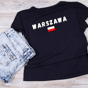 Polish gift, Warszawa T-shirt, Poland city Shirt, Warsaw Shirt, Warszawa lover shirt, Warsaw city, gift for him gift for her