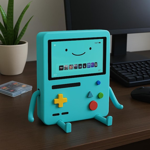 BMO Nintendo Switch Stand STL File – Adventure Time 3D Model