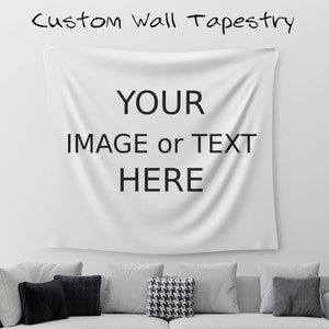 Custom Tapestry From Photo Tapestries Custom Backdrop Custom Photo Backdrop Wall Tapestry Wall Hanging Custom Room Decor Custom