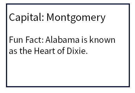 Printable State Capital Flashcards With Maps &amp; Fun Facts | U.S ...