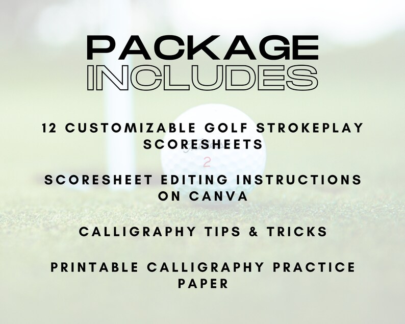 Golf Scoresheets - Editable &amp; Printable Golf Scoreboard Templates for ...