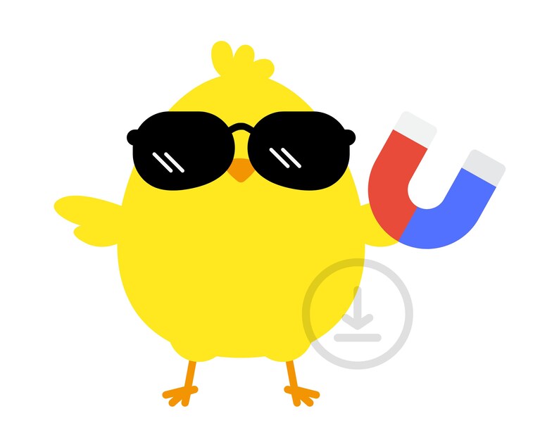 Chick Digital File SVG JPG PNG Etsy