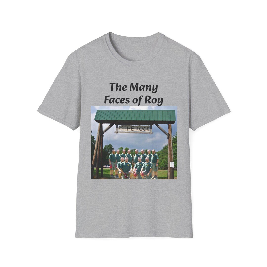 The Many Faces of Roy T-shirt - Etsy