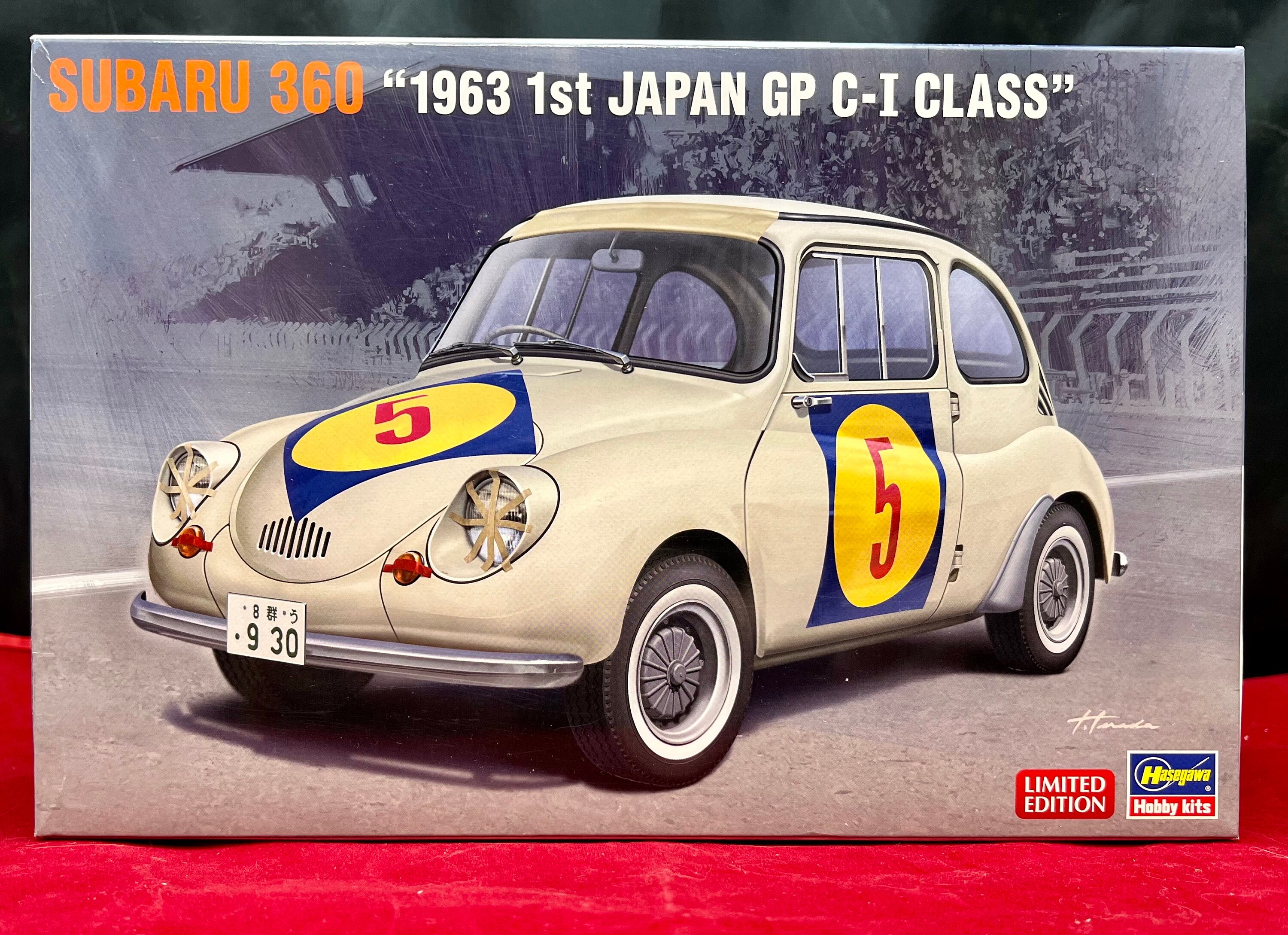 1963 Subaru 360 1st Japan GP C-I Class, Hasegawa 1:24 Scale Model 
