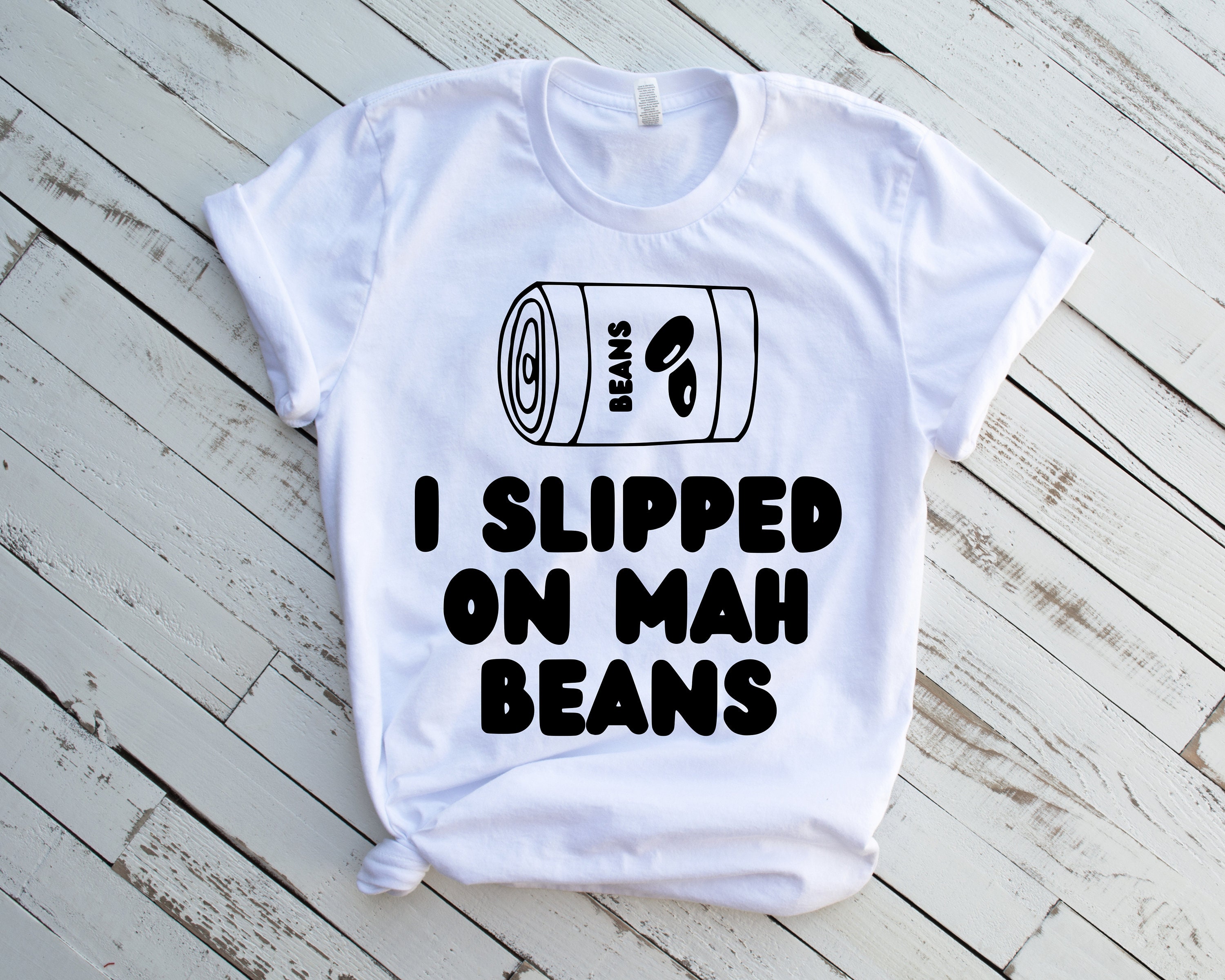 I Slipped On My Beans Bluey Birthday Shirt - Jolly Family Gifts