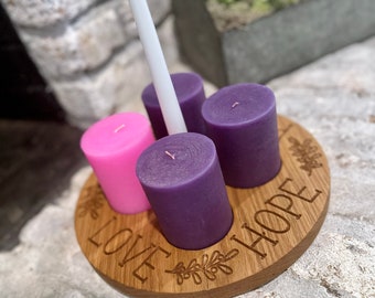 Unique Advent Candle Holder