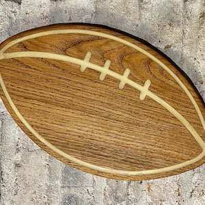Football Charcuterie Tray - Tailgate - Serving Tray - Party