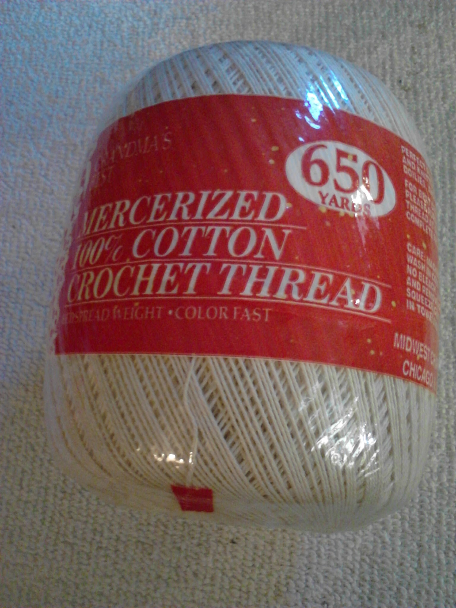 SINGER® Mercerized Cotton Thread - Black, 175 yd - Fred Meyer