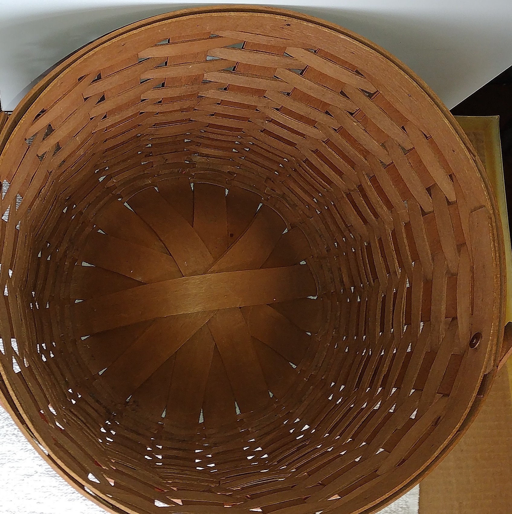 Longaberger Large Fruit / Apple Basket Etsy