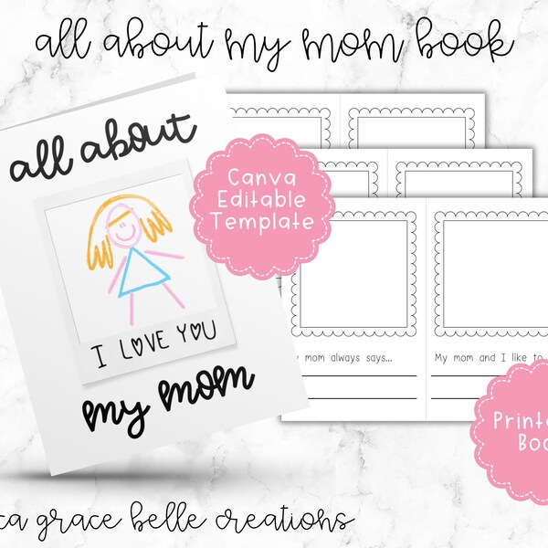 Printable Book - Etsy