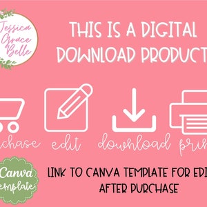 Muffins with Mom Invitation Editable Canva Template image 3