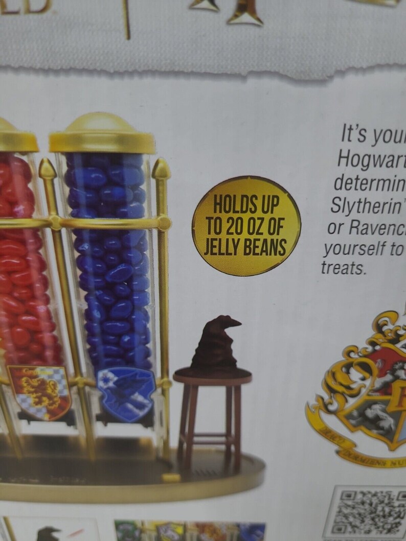 Harry Potter Houses Jelly Belly Talking Counter Dispenser New in Box Etsy