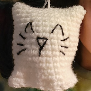 Crochet Ghost Kitty !!PATTERN ONLY!!!