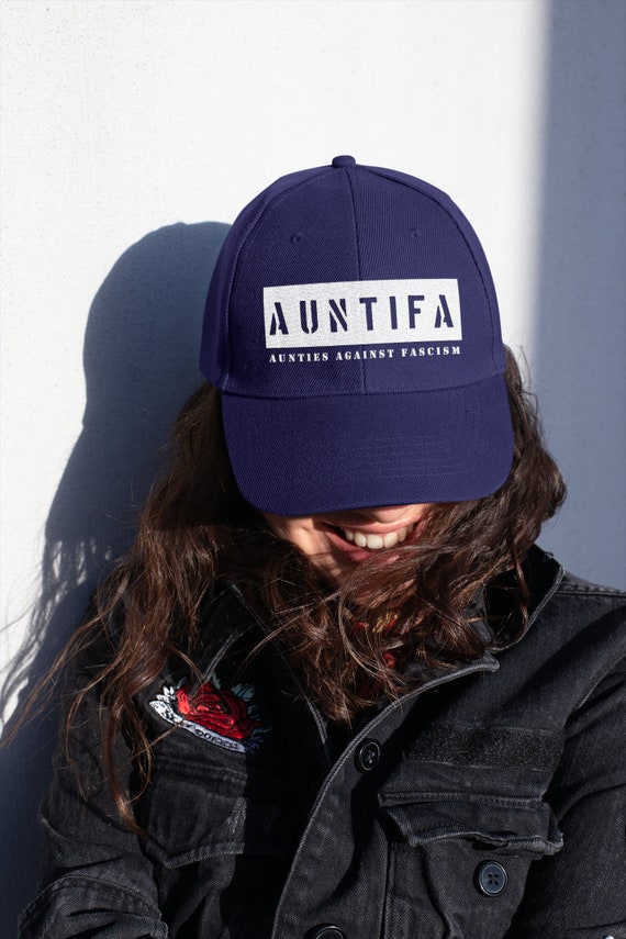 Auntifa | Aunties Against Fascism Organic cotton dad hat