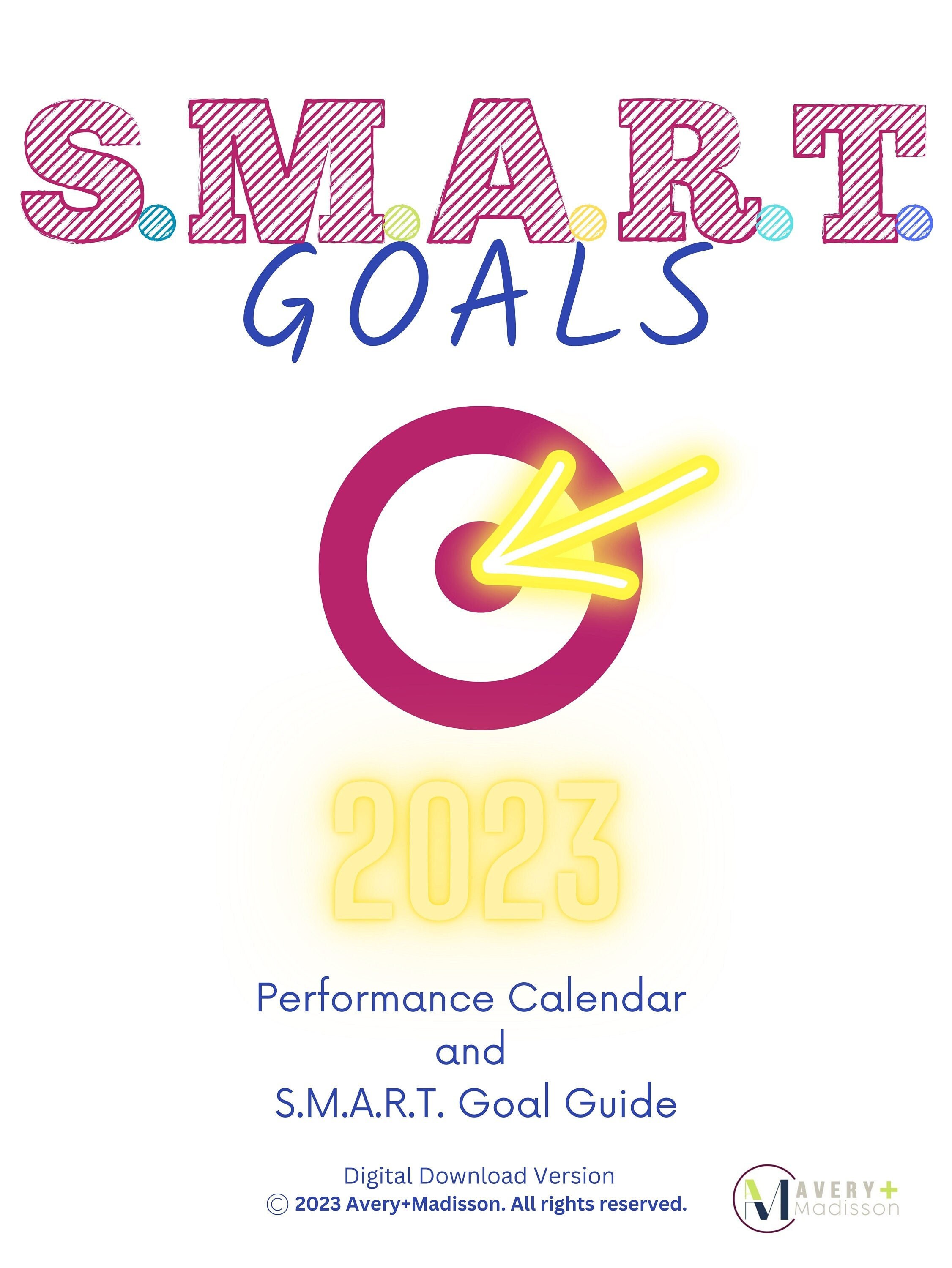Stepbystep Guide to S.M.A.R.T. Goals 2023 SMART Goals Etsy