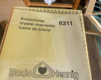 Bodo Hennig Chandelier Chandelier Candlestick Hanging Lamp
