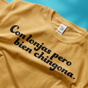 Con Lonjas Pero Chingona SVG Cut File For Cricut & Silhouette, Funny Latino Svg, Spanish Svg, Mexican Svg, Introvert Png File, Cute Svg