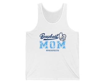 Prospects Baseball Mom Unisex Jersey Tank- Bella & Canvas