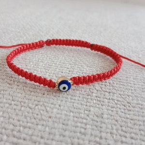 Waterproof red bracelet Men’s Women’s Evil Eye Bracelet, Blue Eye, Red String Bracelet, Black String Evil Eye Bracelet, Protection Bracelet