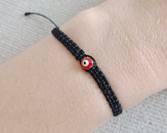 Black ADF -Nazar Battu Evil Eye Knife Bracelet Free Size for Men and Women, evryday at ₹ 15/piece in Mumbai