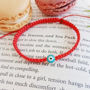 Waterproof red bracelet Men’s Women’s Evil Eye Bracelet, Blue Eye, Red String Bracelet, Black String Evil Eye Bracelet, Protection Bracelet