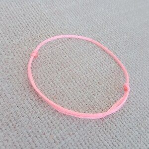 Soft Pink Bracelet, Light Pink String, Fancy Light Pink String, Lucky ...