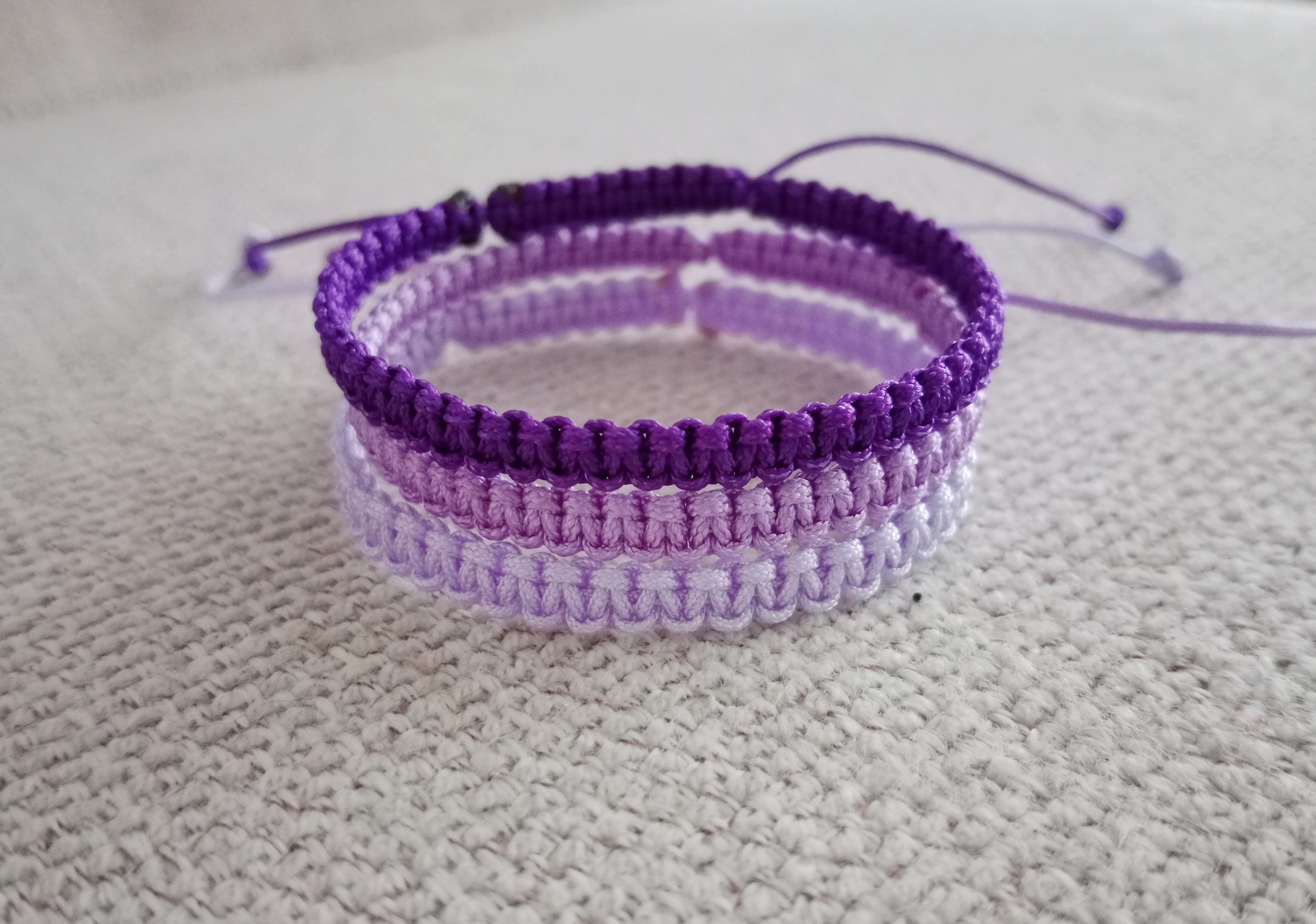 Purple Friendship Bracelets Purple Friendship Bracelets