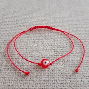 Waterproof red bracelet Men’s Women’s Evil Eye Bracelet Red eye, Red String Bracelet, Black String Evil Eye Protection Bracelet