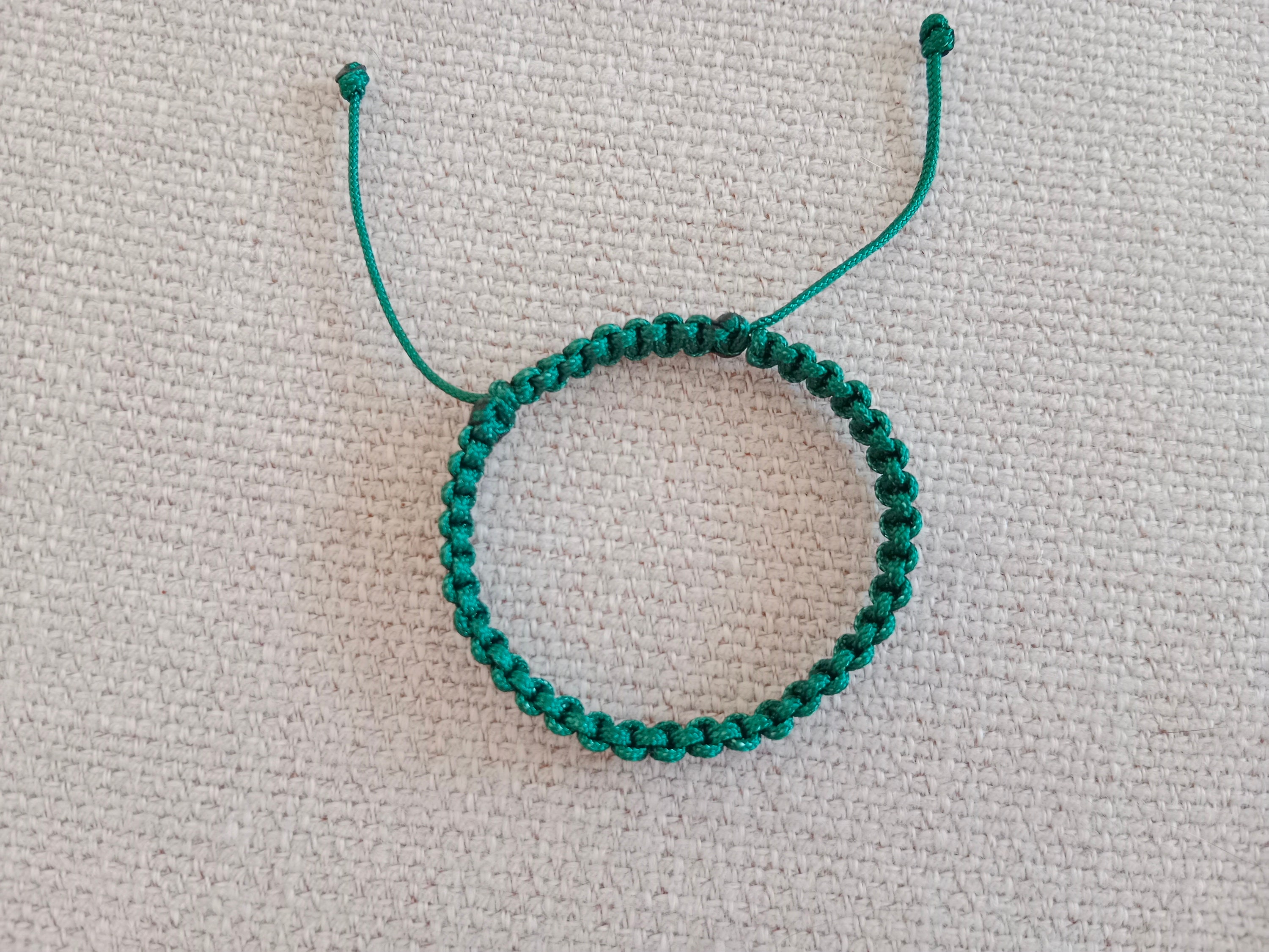 Dsnyu Men's Leather Bracelet - Silver Green Braided With Stainless Steel Clasp, Vintage Style