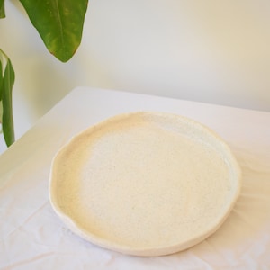 MADE TO ORDER: Handmade Speckled ceramic small plate