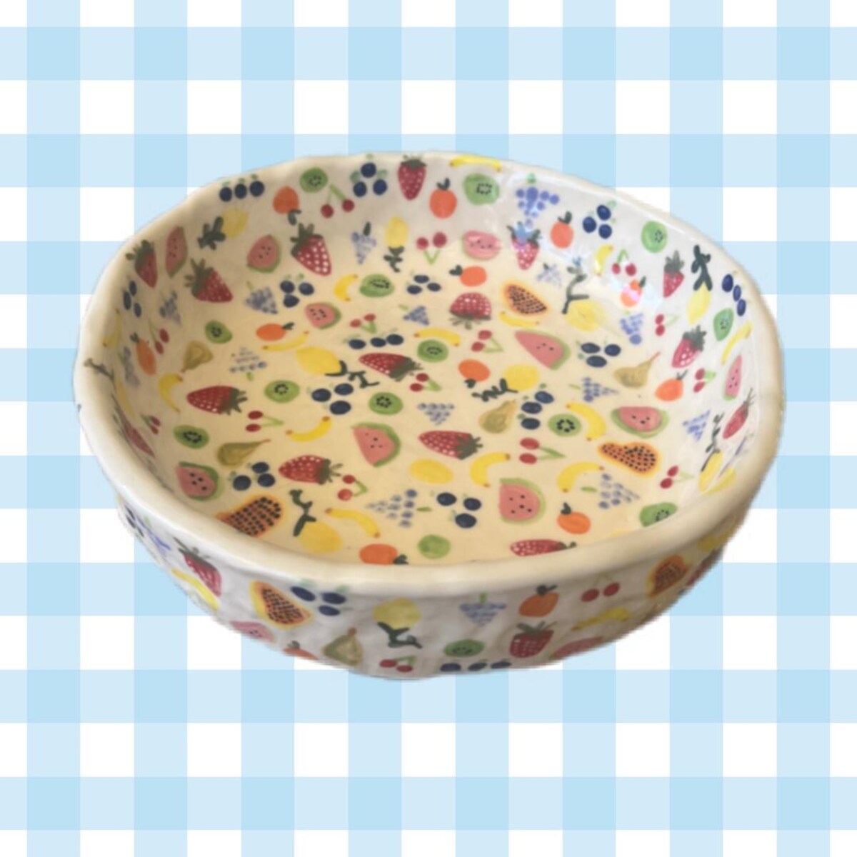 Pre-order: Tutti Fruiti Hand Made Large Ceramic Bowl