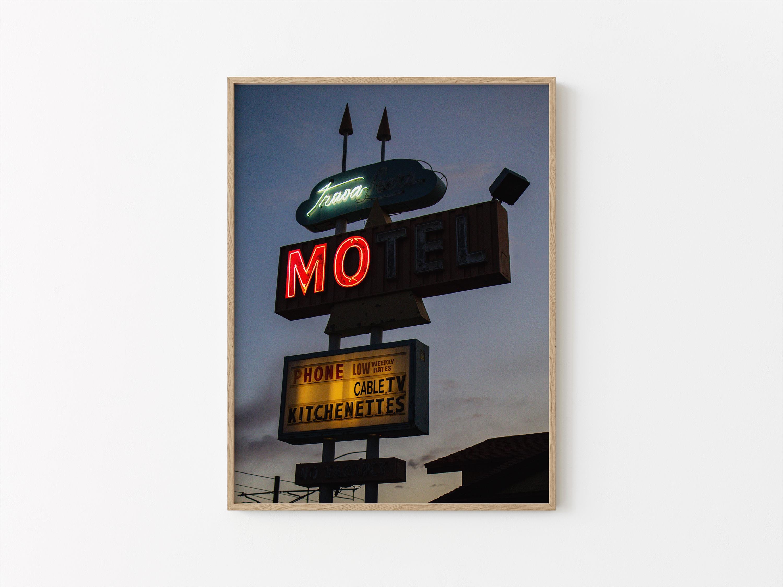 Old motel sign - Etsy 日本