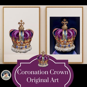 King Charles Coronation Memorabilia, Charles Coronation Keepsake,King Charles Printable, King Charles Coronation Art Print, Coronation Party