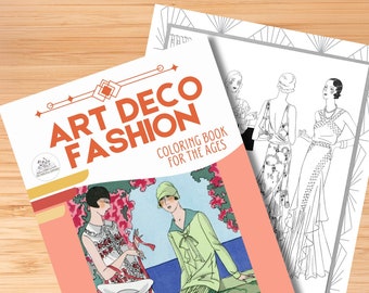 アールデコ調ニューヨークファッションスタイルマガジン1920年代の印刷