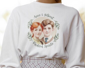 Anne of Green Gables Sweatshirt, Anne and Gilbert, Anne with an E sweatshirt, Anne of Avonlea sweatshirt, Cottagecore sweatshirt, Book Love