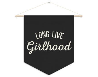 女の子の部屋のペナント、女の子らしい長生き、女の子の寝室の装飾、女の子らしいペナント、女の子の子供部屋の装飾、子供部屋のペナント、女の子の寝室の装飾