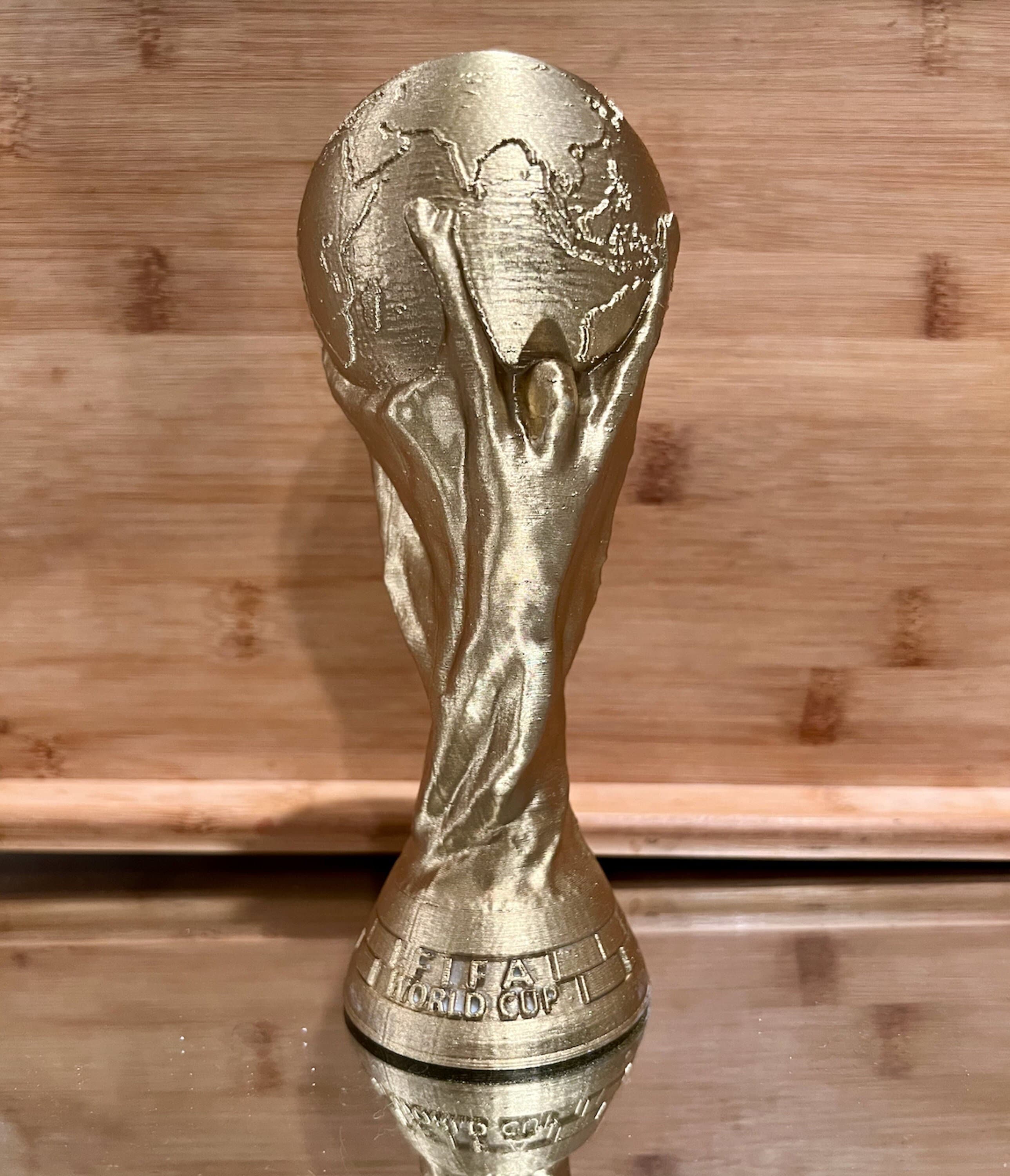 RARE - Official 2014 FIFA World Cup Final Mini Trophy Brasil Replica  Souvenir 7