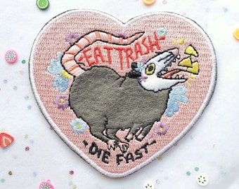 Eat Trash Possum 3" Patch
