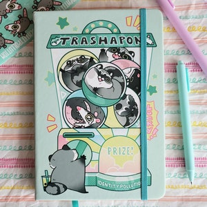 Trashapon: Dotted Notebook with Edge Print