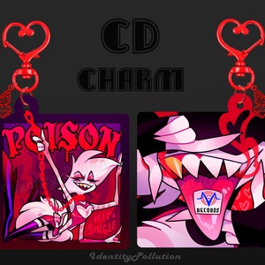 Hazbin Hits: CD Charms Pre-Order image 2